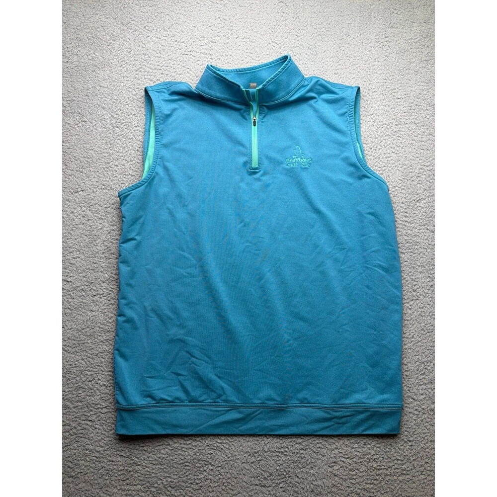 Peter Millar vest Grayhawk golf club Arizona sz xl